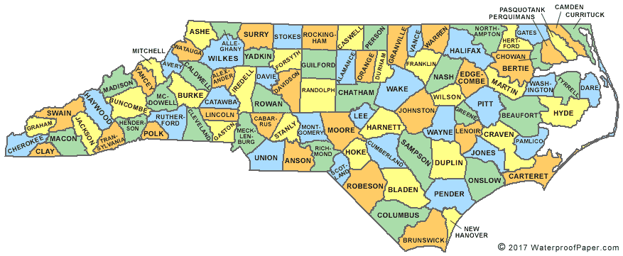 Image result for nc county map